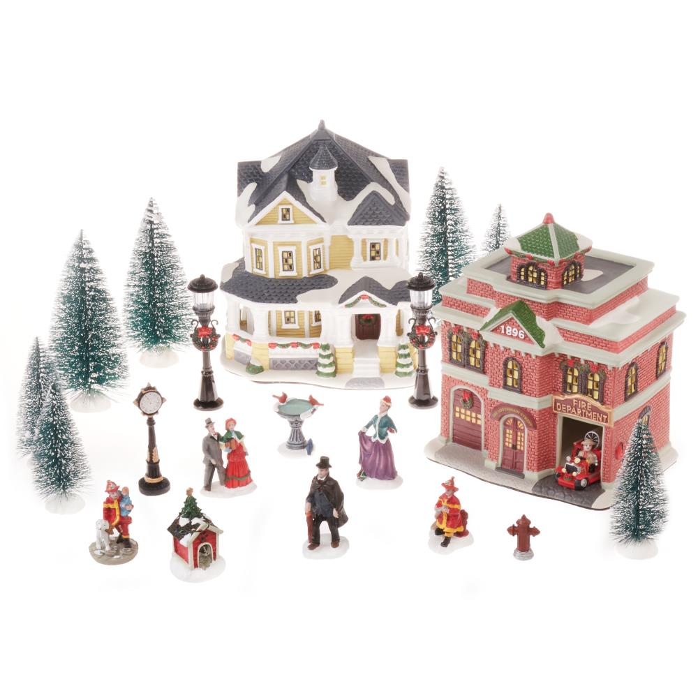 complete-christmas-village-sets
