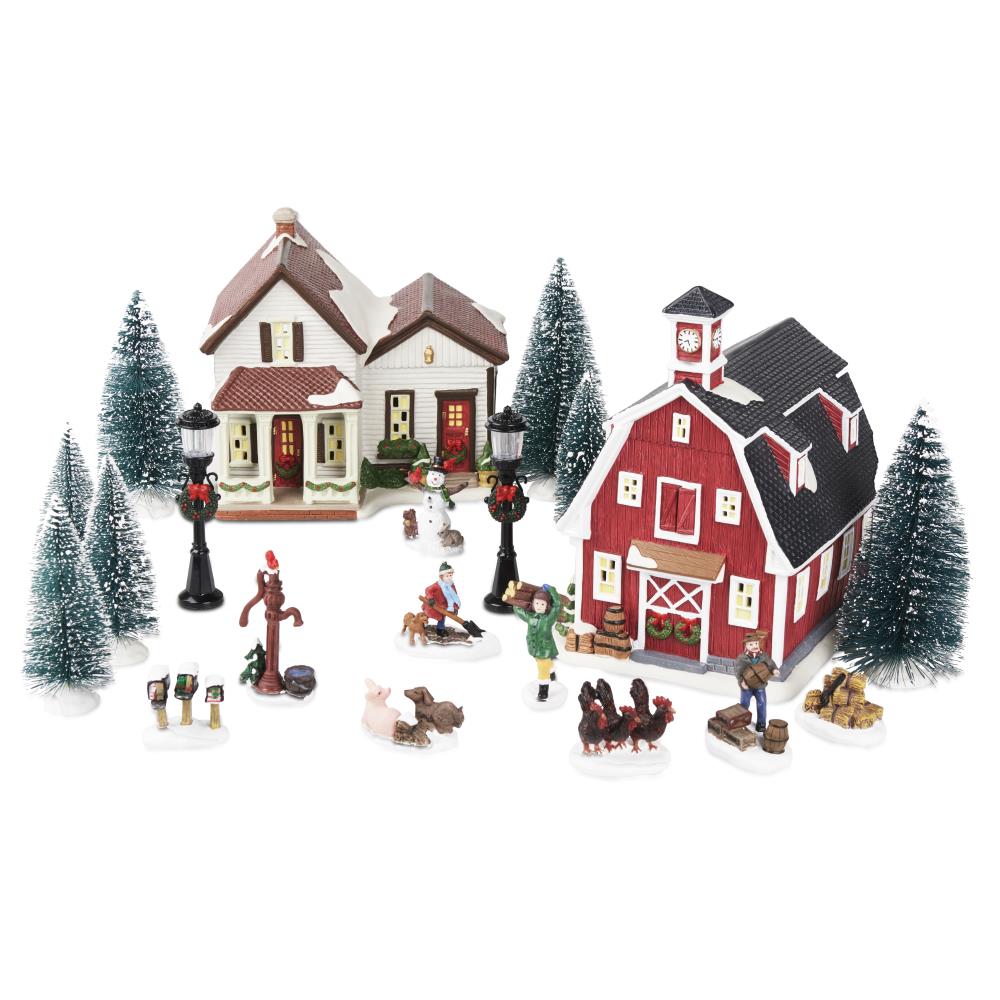 holiday-time-christmas-village-houses-1